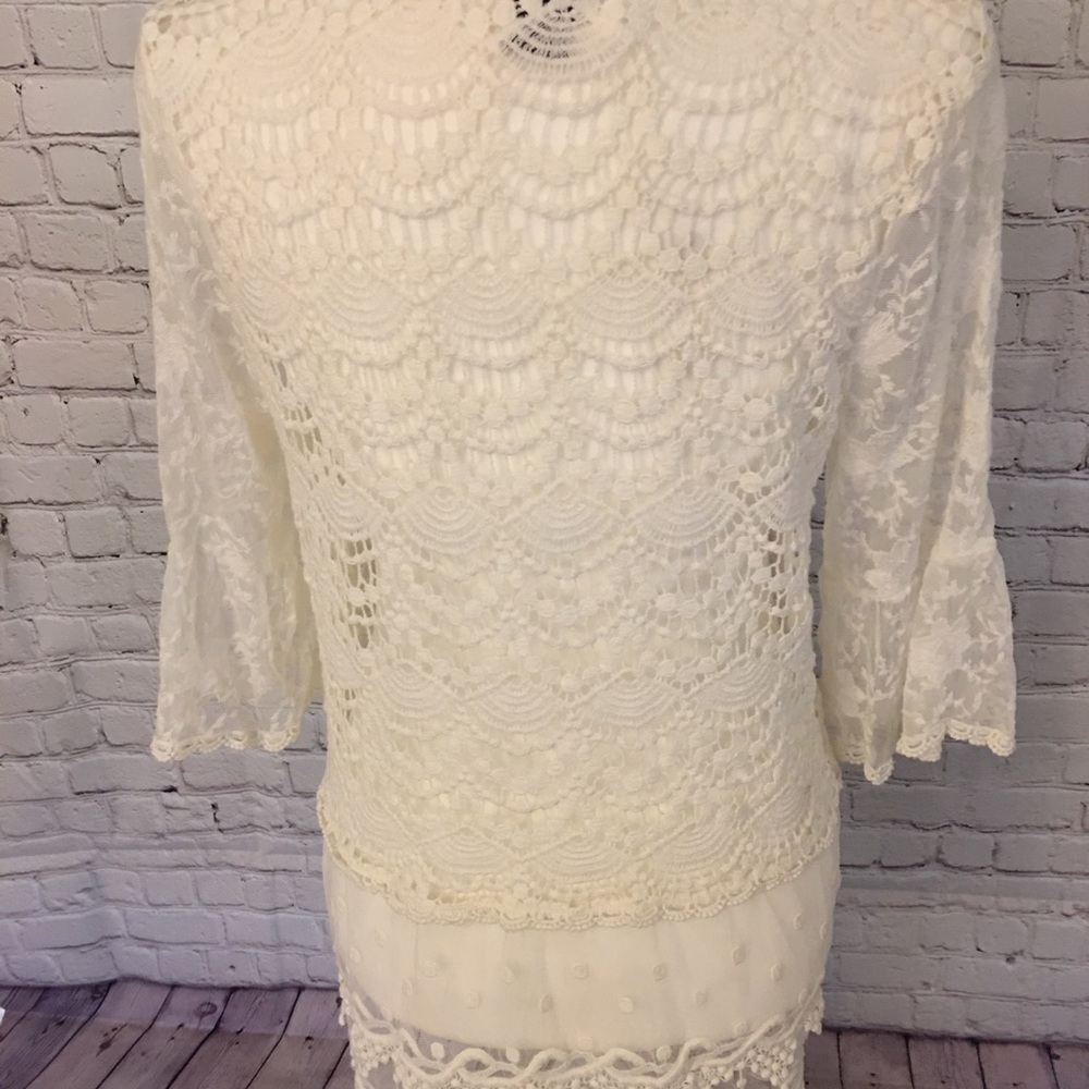 Sweet Lace Boho Top